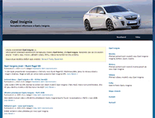 Tablet Screenshot of opelinsignia.cz